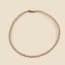 Tehrani Jewelry 14k Solid Gold Tennis Bracelet 2.25 mm - Birthday Gift - CZ Stones - Trendy Photo 3