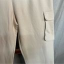 ZARA NWT  Cream Cargo Sweatpants/Joggers Size L Photo 4