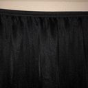 Vassarette Vintage  black satin nylon midi skirt Size:Large Photo 1