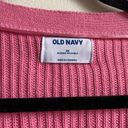 Old Navy  Lightweight Cotton Shaker-Stitch Cardigan Sweater (Sz 2X) Pink Photo 4