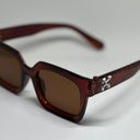 Brown Squared UV Protection Sunglasses Photo 3