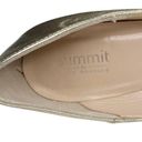 White Mountain Summit  ᪥ Aggie Chunky Round Heeled Pumps ᪥ Metallic Gold ᪥ 39 8.5 Photo 12