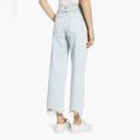 DL1961 Hepburn High Rise Destroyed Hem Wide Leg Jeans Photo 1