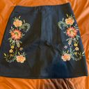 Francesca's Embroided Skirt Photo 0