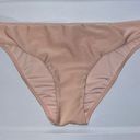 Chelsea and Violet  Blush Pink Bikini Bottom Women’s L Large Swim Swimsuit Photo 0