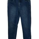 Universal Standard  Dark Blue Wash Mid Rise Skinny Jeans 8 Photo 0