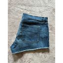 Juicy Couture  Womens Blue Denim Jean short shorts cut off Size 30 Photo 6