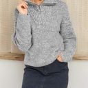 Universal Threads Grey quarter zip sweater Photo 0