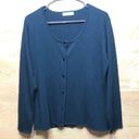 Topshop  BUTTON FRONT SMALL BLACK THIN KNIT CARDIGAN Photo 4