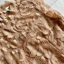 Sans Souci  Lace Short sleeve beige Dress Coquette Girl Wedding Guest Photo 9