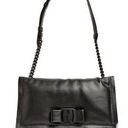 Salvatore Ferragamo  Viva Shoulder Bag Black Leather Women’s Photo 0