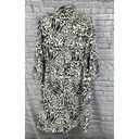 Hudson Sergio  x Target  Zebra  Print Trench Coat  Size 4X Photo 3