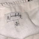 Wonderly  white linen top sleeveless size medium Photo 2