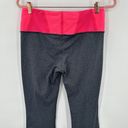 Lululemon Women's Pink Gray Groove Flare Athletic Yoga Lounge Pants Size 10‎ Photo 4