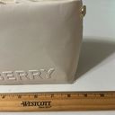 Burberry Pre‎ loved  white cosmetic make up bag 8 inches Photo 2