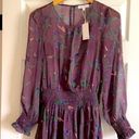 re:named  shirtwaist floral sheer maxi dress Sz.M Photo 9