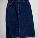 Lee Vtg 70s 80s  Womens Denim Blue Jean Skirt Jr Size 13 USA Granny Cottage Core Photo 0