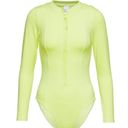 Good American  Plus Size 3X Good Scuba Surf Suit Key Lime Beach Swim Modest Photo 2
