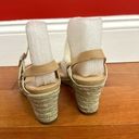 Cole Haan  two tone Elizabeth T-Strap Espadrille sandals size 7.5 Photo 3