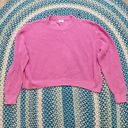 Cotton On  Pink Crop Sweater Photo 0