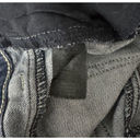 White House | Black Market  Jeans Womens 4 Blue Slim Crop Dark Straight Distressed Photo 6