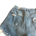 American Eagle  Highest Rise 90s Boyfriend Shorts Distressed Denim Size 8 Women's Photo 7