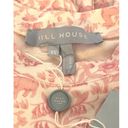 Hill House  The Ivy Long Sleeve Sleep Tee in Pink Sherwood Forest Size XS NWT Photo 4