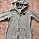 The North Face  Women’s Full Zip Hoodie Gray Sweater Long Sleeve Size Small Photo 1