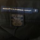 Ralph Lauren VTG Y2K  Golf Skirt Attached Shorts Pockets Black Size 2 Stretch Photo 3