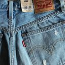 Levi’s NWT  501 High Rise Denim Shorts Jean 26 Photo 5