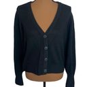 360 Cashmere  black cashmere cardigan in paisley style size M Photo 0