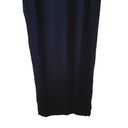 Klassy Network  Crew Neck Long Sleeve Ribbed Maxi Dress Black Size Medium Photo 5