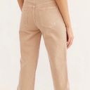 Free People High Rise Distressed Khaki Jeans Photo 2