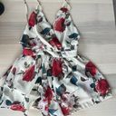 B.Original Floral Open Back Romper Photo 0