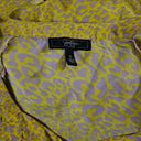 Jessica Simpson  Yellow & Beige Leopard Print Sweetheart Mini Dress Size Small Photo 4