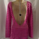 pink crochet dress cover up Photo 2