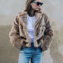 Banana Republic Fur Bomber Jacket Photo 0