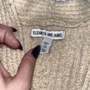 Elizabeth and James  1X XL Tan Cardigan Photo 4