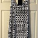 Apt. 9  Nightgown Sleeveless Black & White Aztec XXL Photo 0