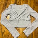 SheIn Long Sleeve Crop Top Photo 1