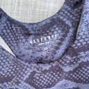 Anthropologie  Allfenix Snakeskin Long Line Padded Sports Bra Top XS Photo 4