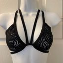 For Love & Lemons  NWOT Black Love You Knot Bondage Bralette Photo 1