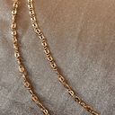 Anthropologie 18K Rose Gold Baby Link Necklace Photo 2