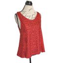 Lovers + Friends  Womens Tank Top Back Mesh Snakeskin Print Sz Small Sleeveless Photo 2