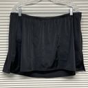 Cacique Swim by  NWT Black Swim Skirt Bottoms Size 18 Photo 0