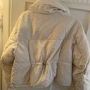 Bershka Cream Colored Puffer Jacket Photo 3