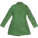 Adriana Light Weight Twill Peacoat Jacket Coat Fitted Green Photo 1