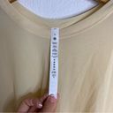 Lululemon  Lightweight Mesh Reversible Yoga Tee Tan Neutral Size 12 Photo 2