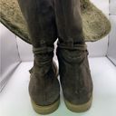 Jack Rogers Furry  Suede Boots size 9M Photo 6