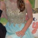 PromGirl Blue Homecoming Dress Photo 0